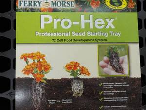 4 Ferry Morse Pro-Hex 72 Cell Root ...