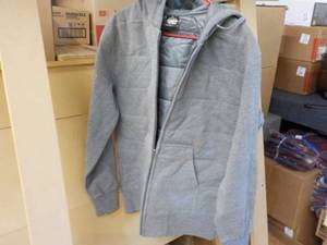 2 Hooded Quilted Zipper Front Sweat...