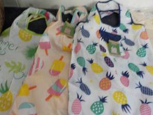 Reusable Shopping Bags and Sun Viso...