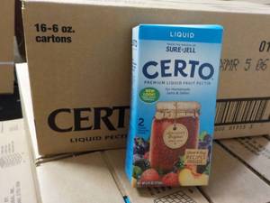 2 Cases Sure Jell Certo liquid Pect...