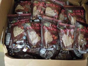 10 bags Love Crunch Granola- past b...