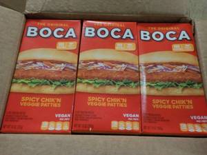 Case of Frozen Boca Spicy Chicken V...