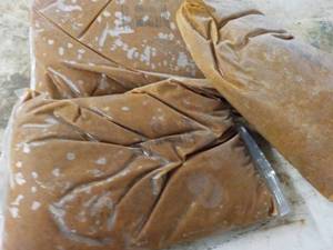 3 - 5 lb. Bags Frozen Taco Sauce wi...