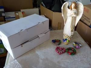 2 Sets of Angels with Accessories...
