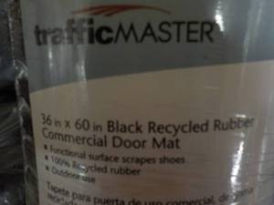 Traffic Master 36 x 60 Black Comme...