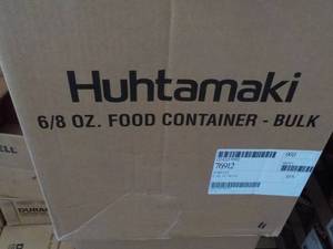 Case of Huhtamaki 68oz Food Contai...