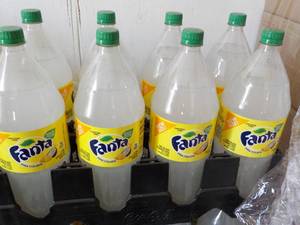 8 - 2 liter Bottles Fanta Pina Cola...