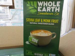 Case of 12 Boxes Whole Earth Stevia...