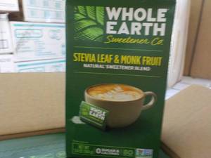 Case of 12 Boxes Whole Earth Stevia...