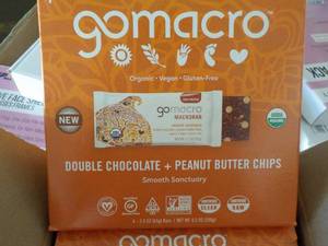 Case of 28 Gomacro Double Chocolate...