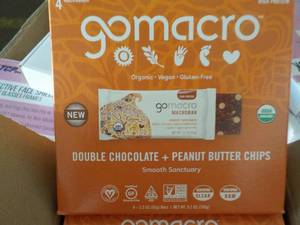 Case of 28 Gomacro Double Chocolate...