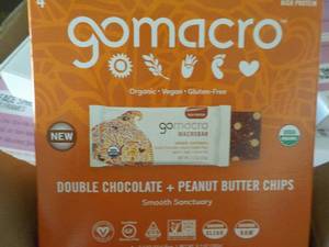 Case of 28 Gomacro Double Chocolate...