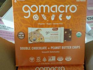 Case of 28 Gomacro Double Chocolate...
