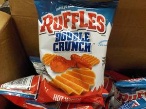 2 Cases Ruffles Double Crunch Hot W...