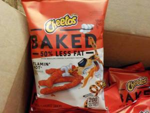 2 Cases Small Bags Cheetos Flamin H...