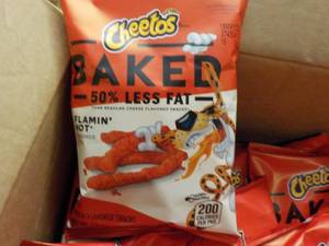 2 Cases Small Bags Cheetos Flamin H...