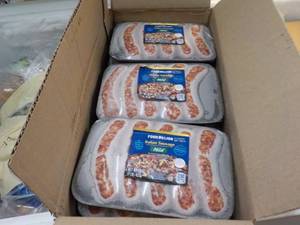 Case of Frozen Mild Sausage Links...