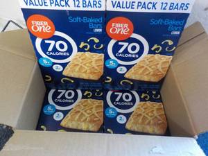case of 4 boxes Fiber One Soft Bake...