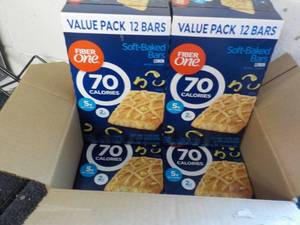 case of 4 boxes Fiber One Soft Bake...