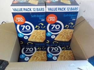 case of 4 boxes Fiber One Soft Bake...