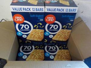 case of 4 boxes Fiber One Soft Bake...