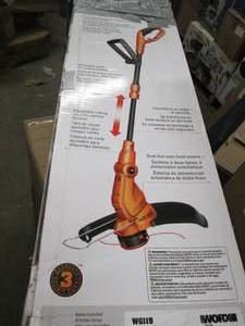 lot 12 image: worx weed whip 20 v could not get i...