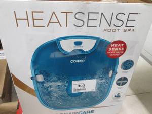 lot 22 image: heat sense foot spa powers on ...