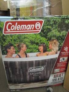 lot 32 image: colman inflatable spa used ...
