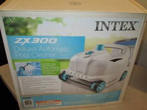 lot 37 image: intex zx300 deluxe automatic pool c...