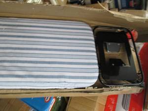 lot 64 image: adjustable deluxe ironing board ...