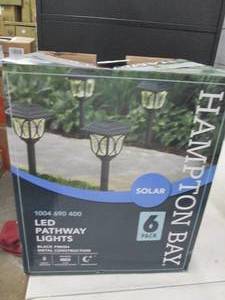 lot 90 image: hampton bay solar led pathway light...