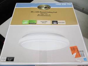 lot 111 image: hampton bay 20 inch round ceiling l...