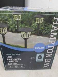 lot 131 image: hampton bay solar led pathway light...