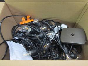 lot 142 image: 3 hampton bay led string lights no ...