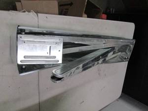 lot 160 image: hdx metal folding saw horse metal i...