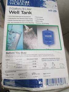 lot 180 image: 2 gallon well tank ...