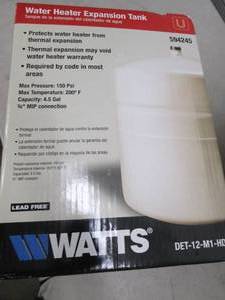 lot 181 image: water heater expansion tank 4.5 gal...