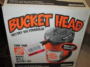 lot 234 image: bucket head wetdry vac power head ...