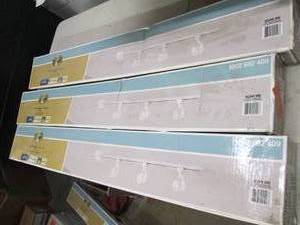 lot 243 image: 33 light halogen track kits ...