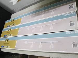 lot 244 image: 33 light halogen track kits ...
