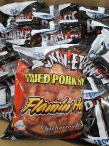 lot 270 image: 17 baken-ets fried pork skins flami...