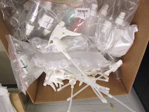 lot 287 image: box lot of spray bottles ...