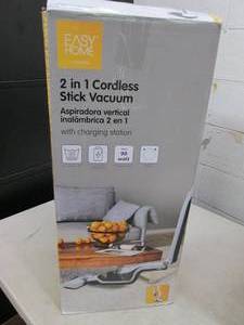 lot 294 image: easy home 2 in 1 cordless stick vac...