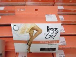lot 301 image: case of leggs to go ultra sheer pan...