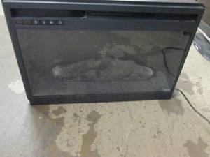 lot 313 image: electric fireplace powers on ...