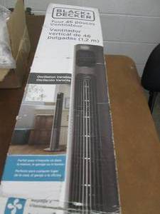BLACKDECKER 46 Tower Fan with Rem...