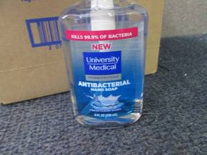 12- 8 oz Bottles Antibacterial Hand...