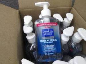 12- 8 oz Bottles Antibacterial Hand...