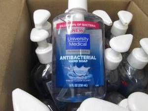 12- 8 oz Bottles Antibacterial Hand...
