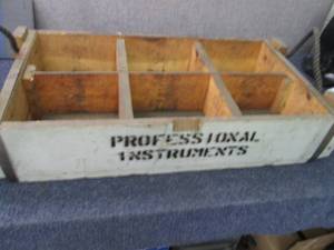 Vintage Wooden Tray with Handles...